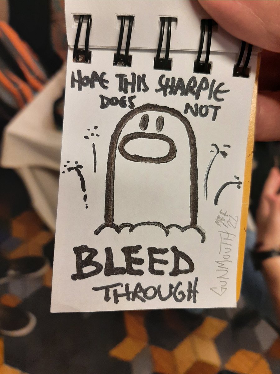 GuNMouTH's tweet photo. Best thing I drew all weekend at MFF... #MFF2022 #MidwestFurfest2022 https://t.co/ha6uDJ8rWy
