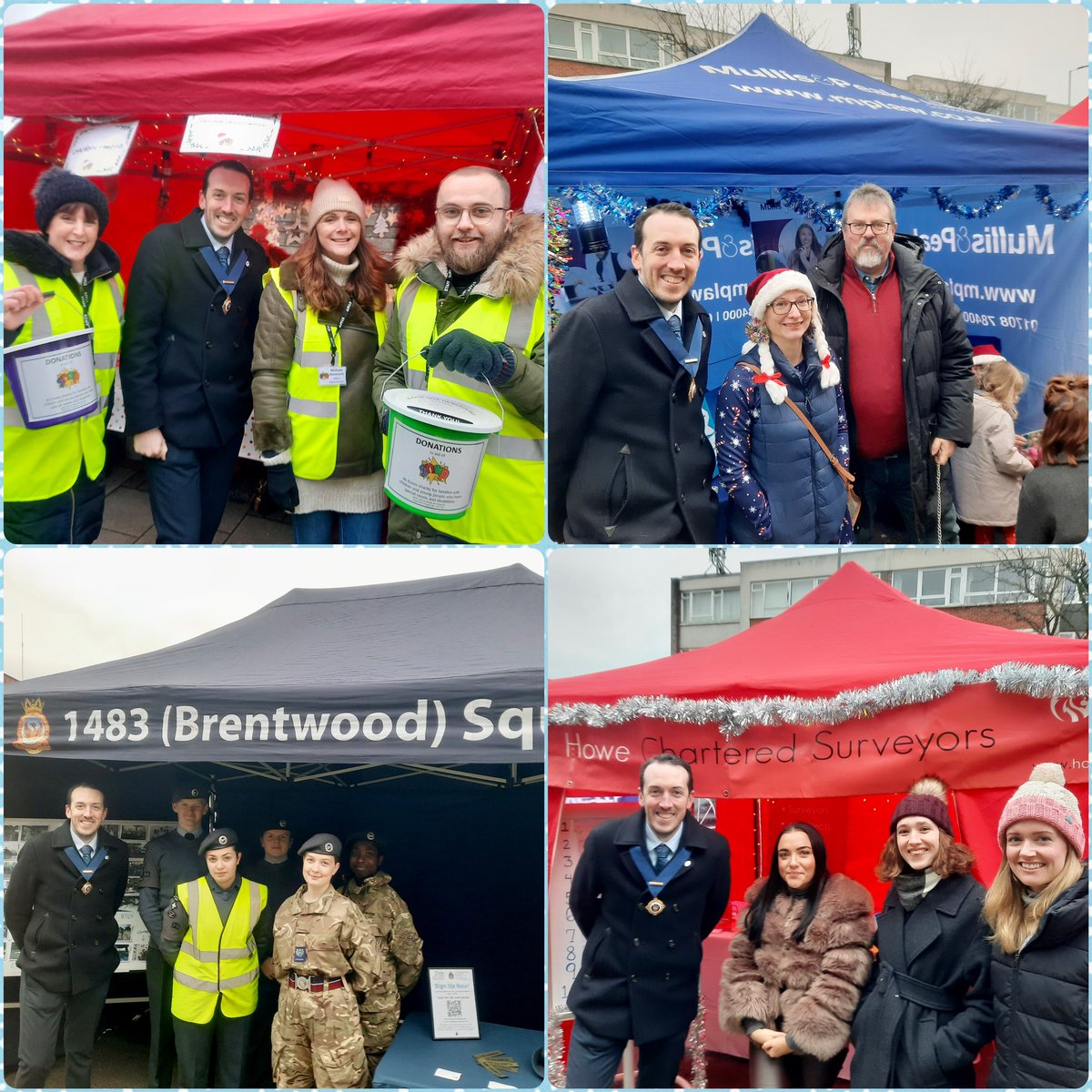 Deputy Mayor of Brentwood, Cllr Gareth Barrett enjoyed a festive afternoon at the Shenfield Christmas Fayre yesterday and thanked the sponsors, local businesses and volunteers who support this popular annual family event.