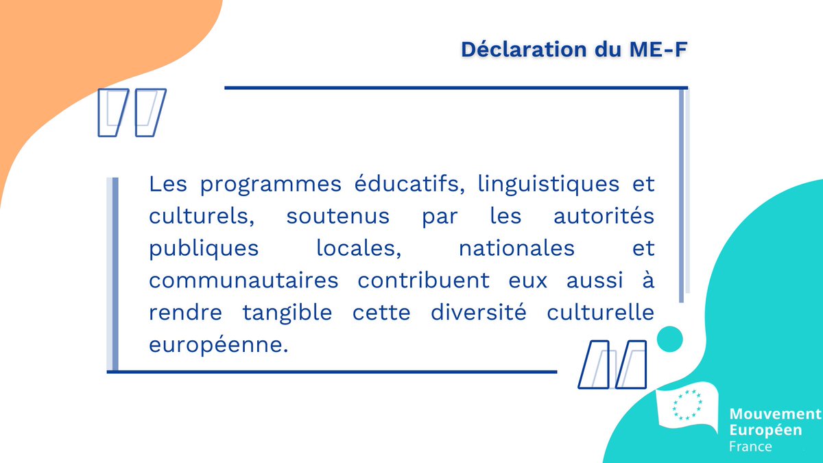 MouvEuropeen_Fr's tweet photo. Echanges d'#artistes & d’acteurs culturels européens, circulation d’oeuvres, la remise de #prix #européens dans la #littérature ou l’#architecture etc. - de nombreuses actions d’ampleur pour soutenir la culture sont promues par les #Fonds Structurels Européens et #EuropeCreative. https://t.co/oXPsiFY96F