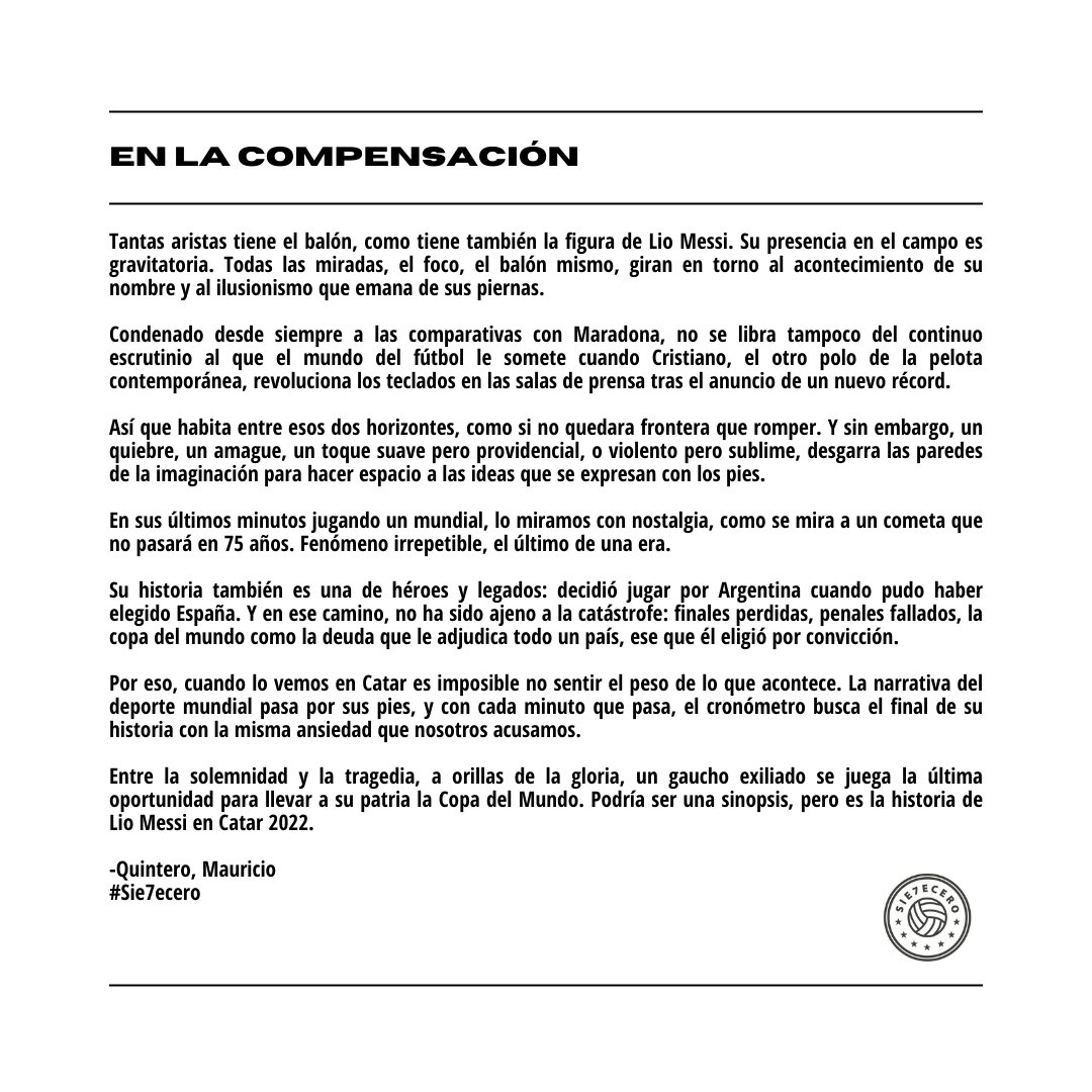sie7ecero's tweet photo. En sus últimos minutos jugando un mundial, lo miramos con nostalgia, como se mira a un cometa que no pasará en 75 años. https://t.co/rj09Y9HlTx