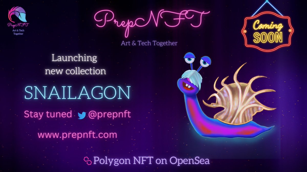 Snailagon from PrepNFT tweet media