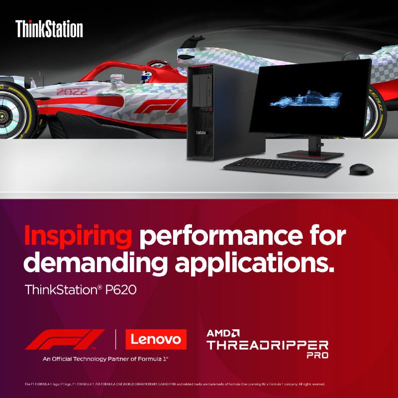 Lenovo_in's tweet photo. This ISV-certified powerhouse provides up to 64 cores and 128 threads – all from a single CPU – with the AMD RyzenTM ThreadripperTM Pro and Windows 11 Pro for business. Learn more at https://t.co/Pnd2x7u9UJ ThinkStation.