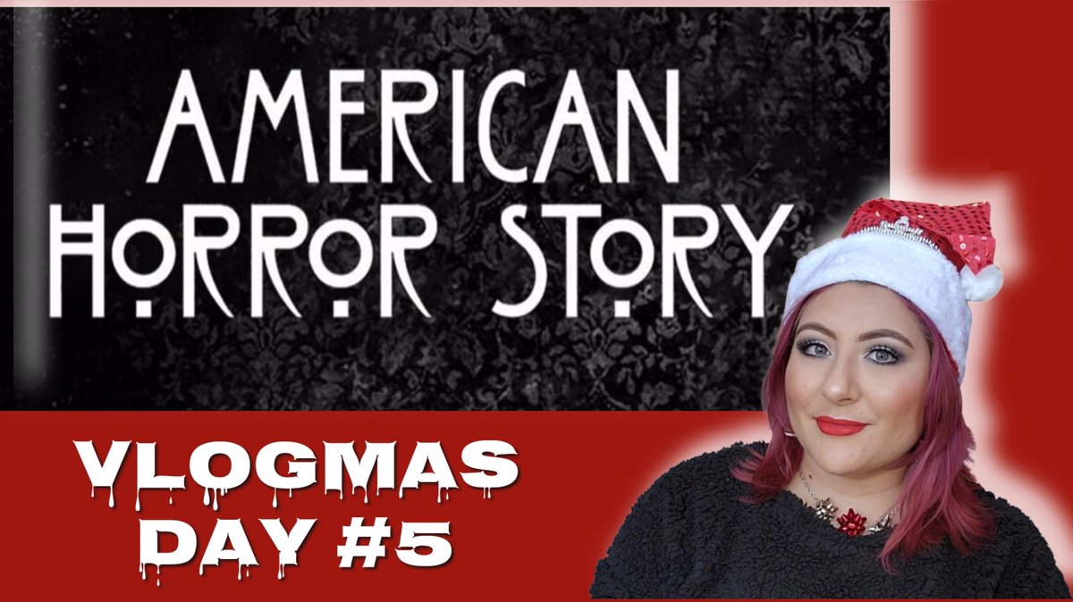 EricaAshleyG's tweet photo. Vlogmas Day 5️⃣✔️ 
Watch here ➡️ https://t.co/DZ9YIlr9Uv
@AHSFX #ProjectPan #AHS #Vlogmas #Vlogmas2022 https://t.co/zv2HFfDLGh