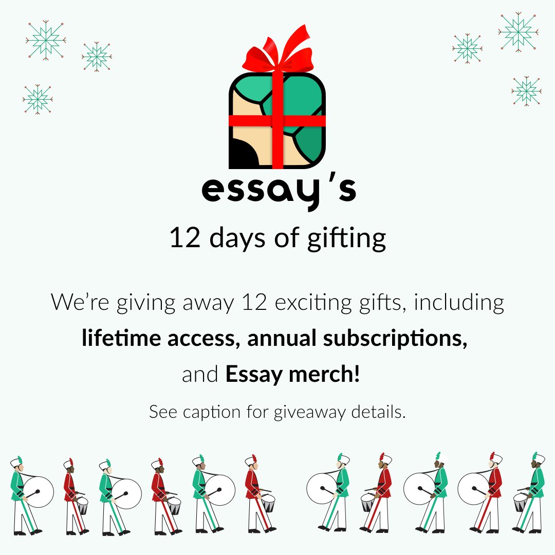 Sharpen your pencils! We are giving away 12 exciting gifts to help get everyone in the holiday spirit! We will announce 12 daily winners.

Follow us, Retweet and like this Tweet to enter.  

We’ll announce daily winners from December 11 - 22.