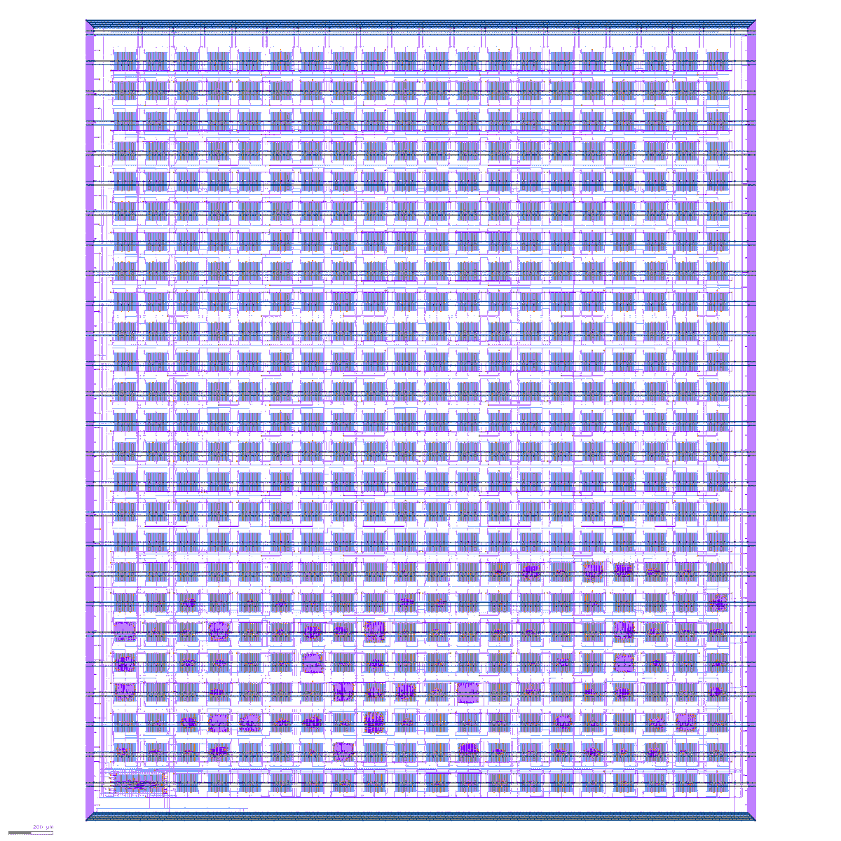 Today I am taping out another 5 chips, which takes me up to my 18th ASIC design!

2 chips are tests for the new #GF180 PDK.

Then #TinyTapeout 1 &amp; 2, and a Zero to ASIC course submission.  Between them they contain over 300 designs from hundreds of people around the world!