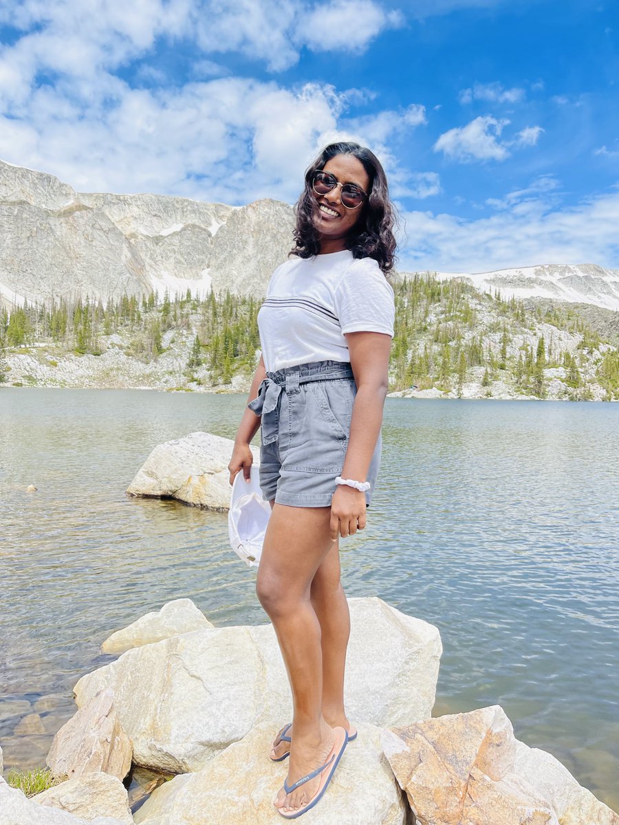 uwyoatsc's tweet photo. This week in people of ATSC: Geethma studies surface wind in climate models and remote sensing observations in Northern hemisphere extra-tropical marine cold air outbreaks. In her free time, she likes to cook Sri Lankan food, hang out and travel with friends. https://t.co/GV4K9KdOzc