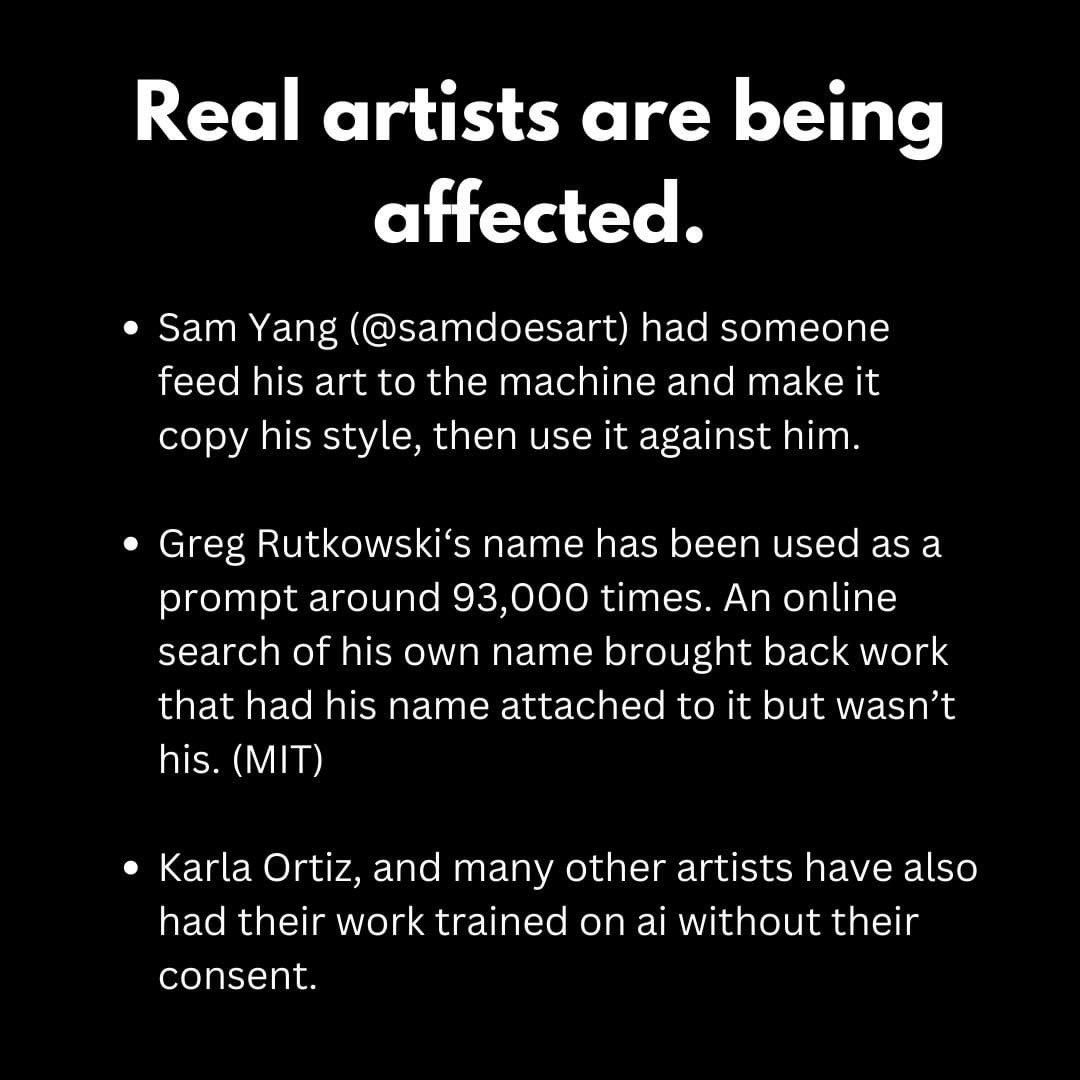 AI generated art is bad.