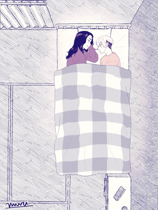 ❄️のお家にお泊まりするばじふゆ 