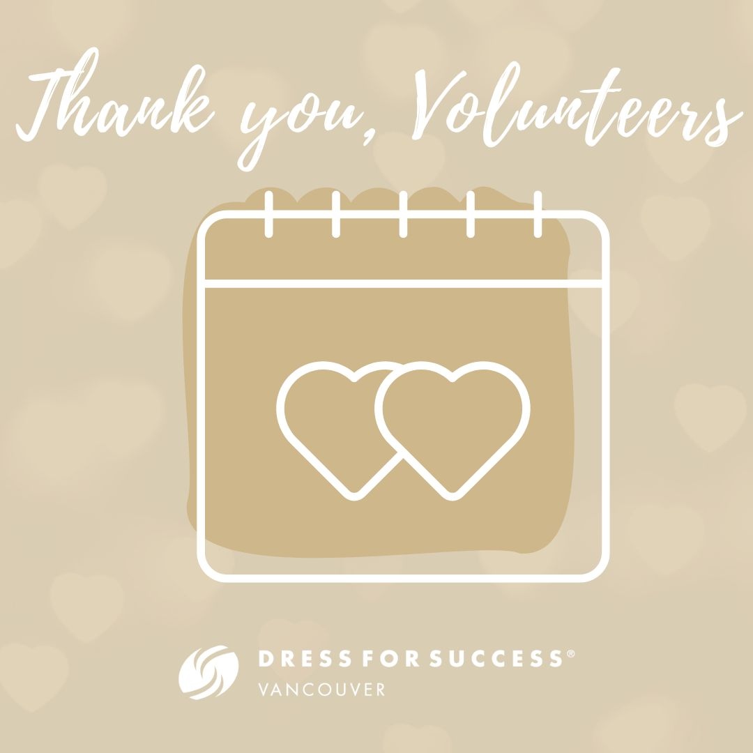 It's International Volunteer Day: a celebration that shines a light on the impact of volunteer efforts. Today we express our heartfelt thanks to every volunteer at Dress for Success Vancouver and to volunteers everywhere that work towards greater inclusion of women in our economy