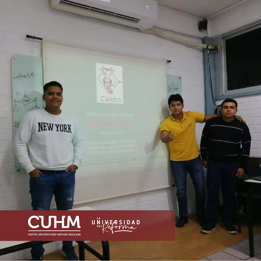 cuhmmx's tweet photo. Presentación del proyecto final de los estudiantes de 1º cuatrimestre de la  𝐋𝐢𝐜𝐞𝐧𝐜𝐢𝐚𝐭𝐮𝐫𝐚 𝐞𝐧 𝐈𝐧𝐠𝐞𝐧𝐢𝐞𝐫í𝐚 𝐈𝐧𝐝𝐮𝐬𝐭𝐫𝐢𝐚𝐥 𝐞𝐧 𝐎𝐩𝐞𝐫𝐚𝐜𝐢𝐨𝐧𝐞𝐬 𝐈𝐧𝐭𝐞𝐫𝐧𝐚𝐜𝐢𝐨𝐧𝐚𝐥𝐞𝐬, a cargo del Mtro. Juan Soubervielle Castro. 
Tú como ellos ¡Elige CUHM! https://t.co/U16UdC78nT