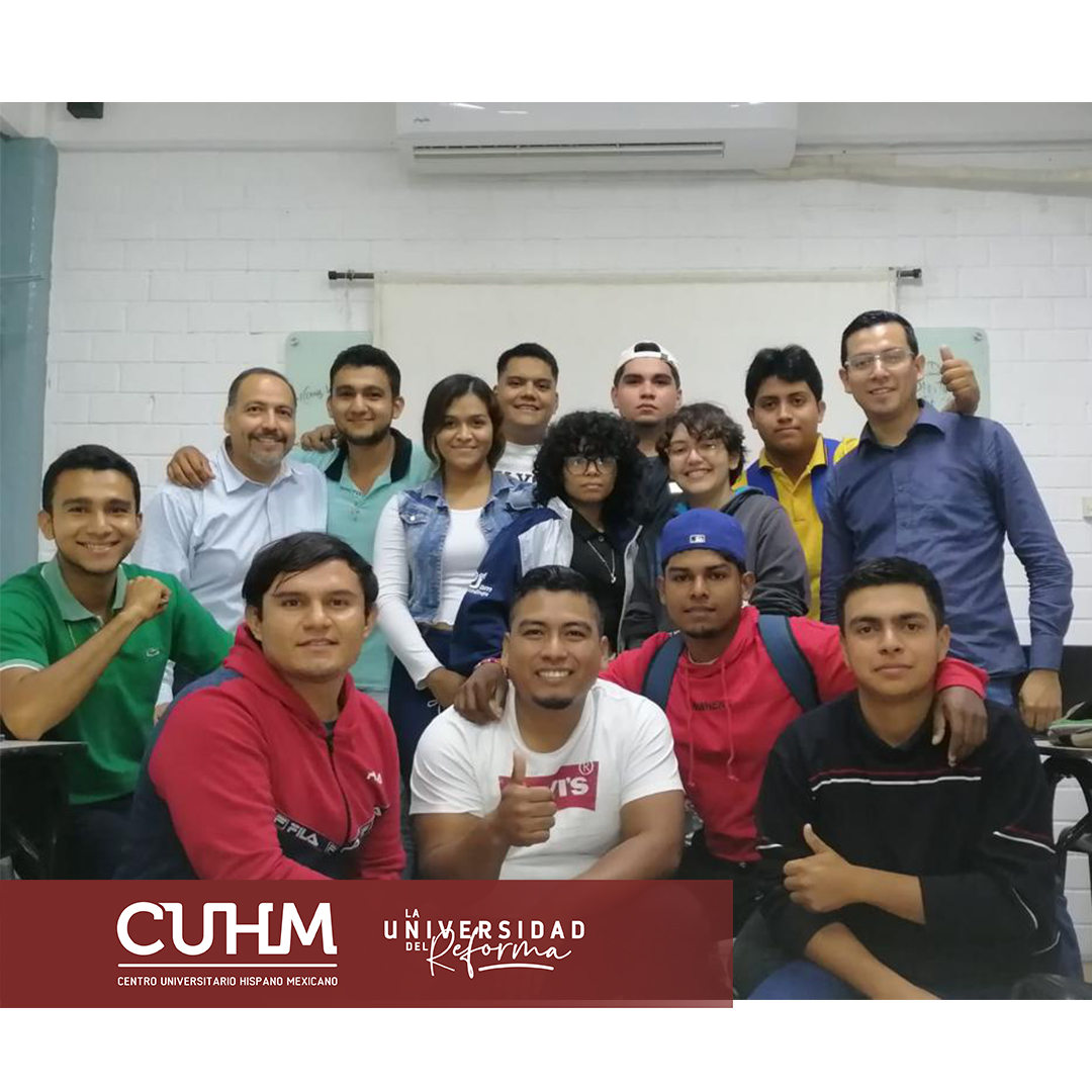 cuhmmx's tweet photo. Presentación del proyecto final de los estudiantes de 1º cuatrimestre de la  𝐋𝐢𝐜𝐞𝐧𝐜𝐢𝐚𝐭𝐮𝐫𝐚 𝐞𝐧 𝐈𝐧𝐠𝐞𝐧𝐢𝐞𝐫í𝐚 𝐈𝐧𝐝𝐮𝐬𝐭𝐫𝐢𝐚𝐥 𝐞𝐧 𝐎𝐩𝐞𝐫𝐚𝐜𝐢𝐨𝐧𝐞𝐬 𝐈𝐧𝐭𝐞𝐫𝐧𝐚𝐜𝐢𝐨𝐧𝐚𝐥𝐞𝐬, a cargo del Mtro. Juan Soubervielle Castro. 
Tú como ellos ¡Elige CUHM! https://t.co/U16UdC78nT