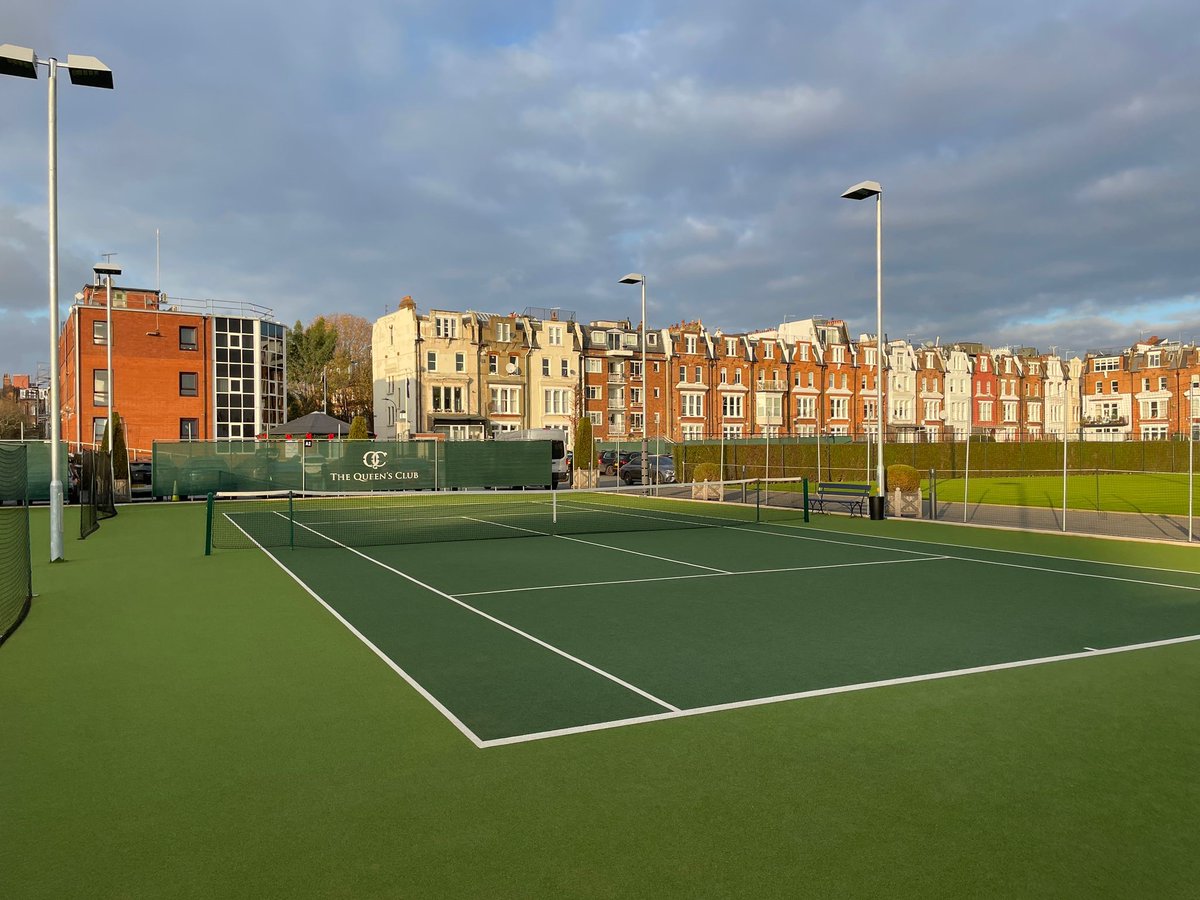 Team TigerTurf (@teamtigerturf) on Twitter photo Last week, our sales manager Steve attended the annual <a href="/TennisIndUK/">Tennis Ind Assoc UK</a> Christmas lunch at <a href="/TheQueensClub/">The Queen's Club</a>
As well as catching up on all things tennis, he got a glimpse of our Advantage Pro courts! Still looking great five years later.
Installed by <a href="/Trevor_May_Ltd/">Trevor May Contractors</a> & <a href="/CourtsportsS/">Courtsports Surfaces Limited</a> Last week, our sales manager Steve attended the annual <a href="/TennisIndUK/">Tennis Ind Assoc UK</a> Christmas lunch at <a href="/TheQueensClub/">The Queen's Club</a>
As well as catching up on all things tennis, he got a glimpse of our Advantage Pro courts! Still looking great five years later.
Installed by <a href="/Trevor_May_Ltd/">Trevor May Contractors</a> & <a href="/CourtsportsS/">Courtsports Surfaces Limited</a>