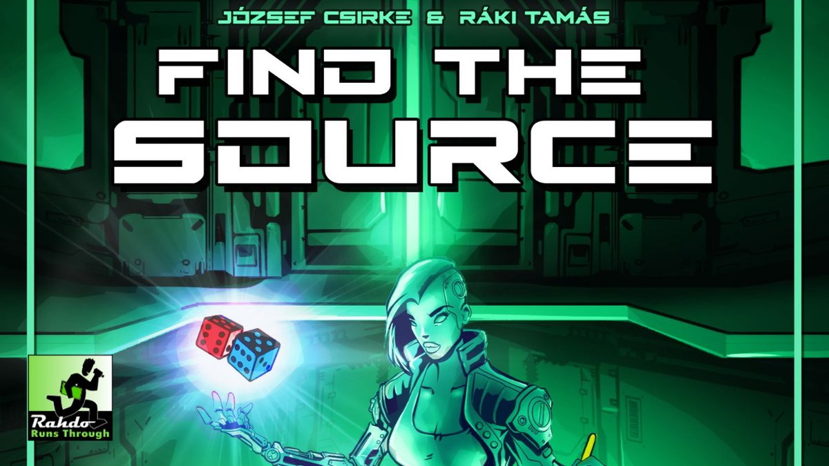 Most roll &amp; writes don't provide anywhere near as much thematic adventure as the cyberpunk solo/co-op game FIND THE SOURCE (from Animus Magnus Games) which is coming to kickstarter soon :) youtu.be/RKYRweHgSlA