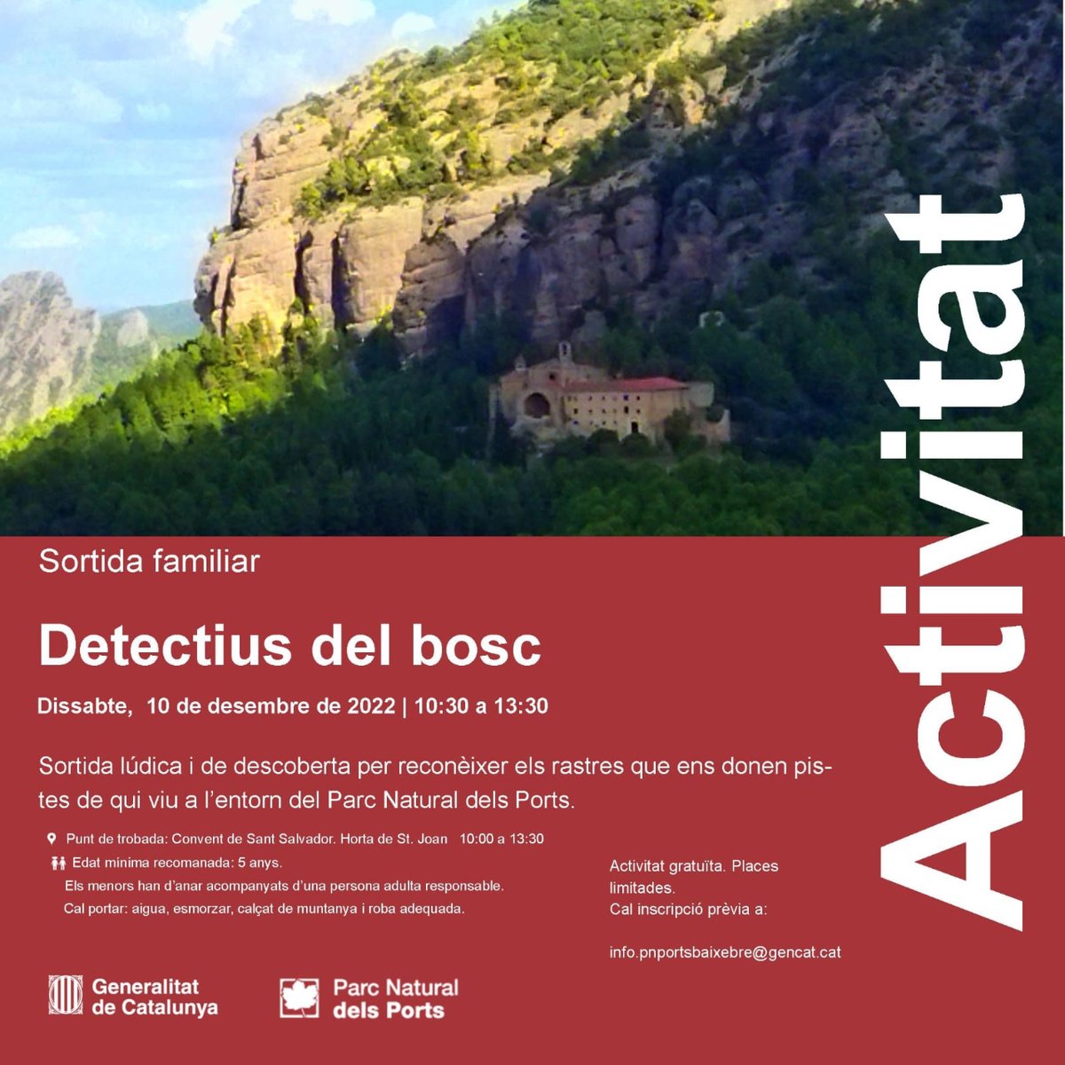 iprojecta_guies's tweet image. Estàs a punt per fer de detectiu? 🕵️

🎟️ Avui us portem dues noves activitats familiars. Dos tallers de rastres per conèixer als animalons que viuen als nostres parcs.

🔗 No t&apos;ho perdis! + info a la web: iprojecta.com/agenda

#iprojecta #tallerderastres #detectius #sortida
