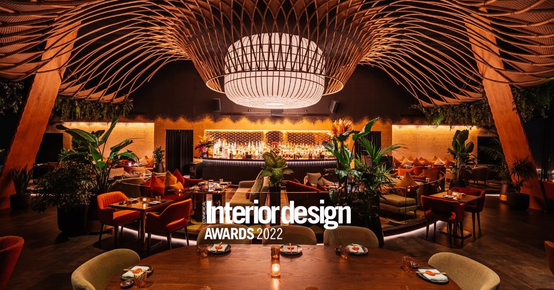 ICRAVE's tweet photo. The winners of the @comm_int_design Awards 2022 have been announced and ICRAVE's @sushisamba DUBAI has won Best of Bars and Clubs! We are honored to see our work recognized and are proud of the entire team for creating such an exquisite space. #ICRAVEdesigned #CIDAwards https://t.co/2SyGNA7p9p