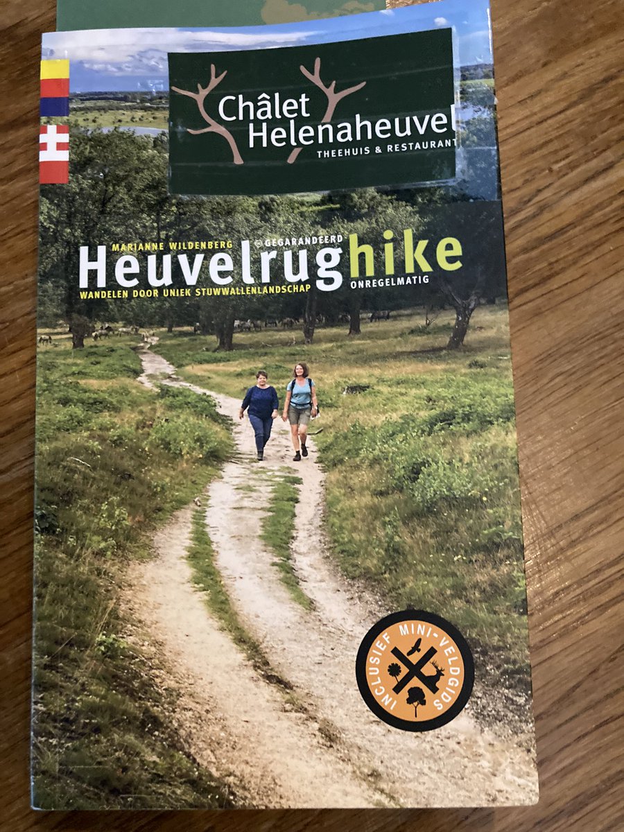 <a href="/mwildenberg/">Marianne Wildenberg natuurop1</a> Ja #Heuvelrughike zag ik liggen bij Helenaheuvel @uitgeverijGO mooie tocht!