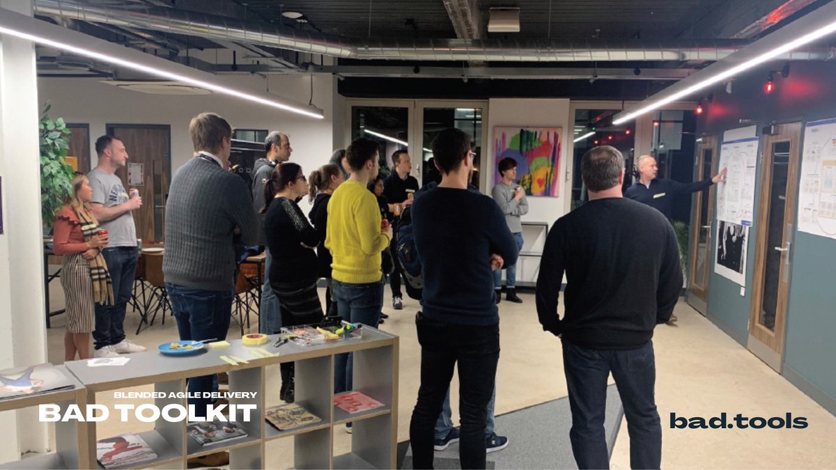 We hold events in various locations including Sheffield, Newcastle, Leeds, Manchester and even Berlin!

Head to out Meetup page to find out more and stay up to date with BAD events near you ➡️ ow.ly/JcoR50LVkVQ

#badtoolkit #blendedagiledelivery #agileculture #agilemindset