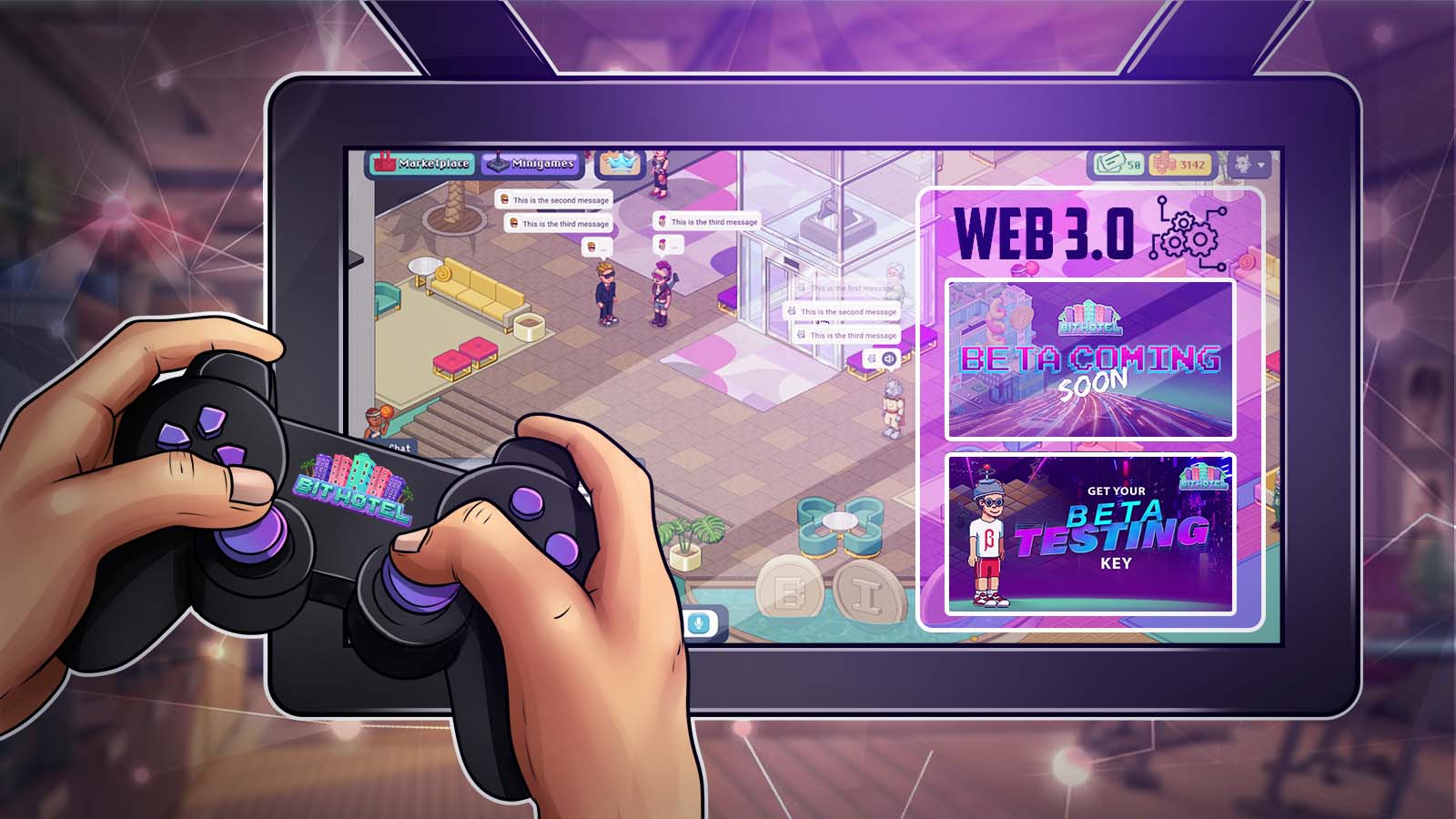 BSC News on Twitter: "🏨 @playbithotel is becoming one of the fastest  growing #Web3 games in the industry! A revolutionary social pixelart game!  Read all about their new features here👇 🌐 https://t.co/B64vw0LnKe