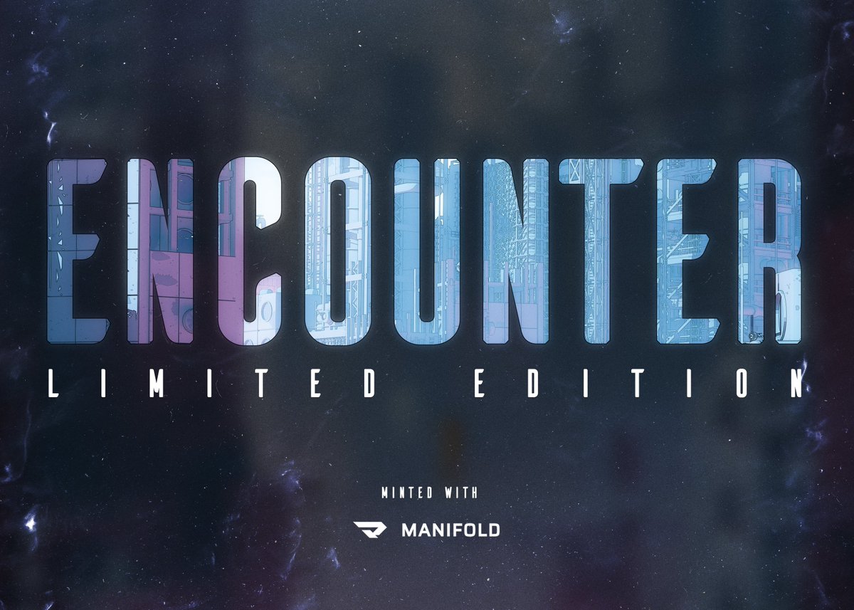 Gm fam ☀️

Tomorrow I'll finally reveal "ENCOUNTER" - my upcoming limited edition on eth, minted on my manifold contract 🖊

The drop will be this week as well, and there will be also some interesting additional details 👌🏻

Stick around and spread the news ❤️‍🔥