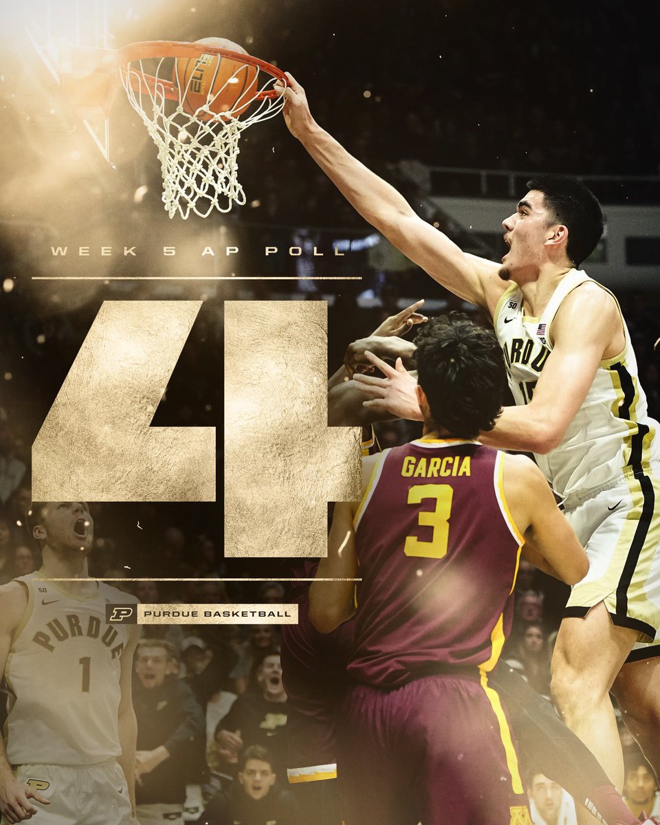 BoilerBall's tweet photo. Moving on 🆙! 

Boilermakers move up 1️⃣ spot to 4️⃣. https://t.co/mcAD3tnvSc