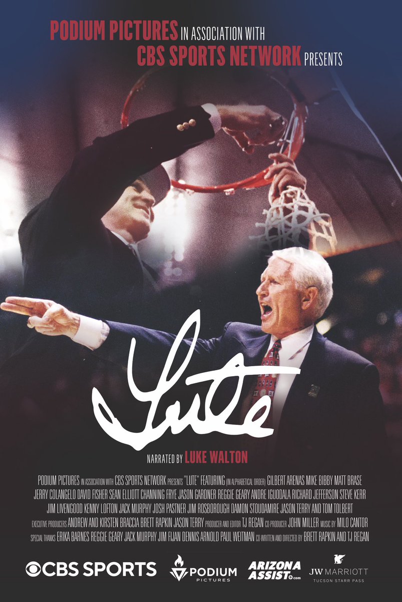 “LUTE” will premiere on CBS Sports Network this Wednesday, December 7th, at 10:30 pm ET/7:30 PM PT. Be sure to tune in!