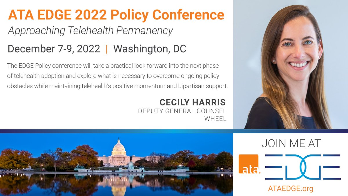 Wheel (@wheel_health) on Twitter photo Attending <a href="/AmericanTelemed/">American Telemed</a> Edge?
If so, join Wheel's Cecily Harris, <a href="/Lacktman/">Nathaniel Lacktman</a> of <a href="/FoleyandLardner/">Foley & Lardner LLP</a>, Eric Kim of <a href="/BeazleyGroup/">Beazley Group</a>, & <a href="/_BenLeonard_/">Ben Leonard</a> of @Politico for a conversation on the latest telehealth & legal priorities for companies to keep top of mind.
bit.ly/3VVcQjg Attending <a href="/AmericanTelemed/">American Telemed</a> Edge?
If so, join Wheel's Cecily Harris, <a href="/Lacktman/">Nathaniel Lacktman</a> of <a href="/FoleyandLardner/">Foley & Lardner LLP</a>, Eric Kim of <a href="/BeazleyGroup/">Beazley Group</a>, & <a href="/_BenLeonard_/">Ben Leonard</a> of @Politico for a conversation on the latest telehealth & legal priorities for companies to keep top of mind.
bit.ly/3VVcQjg