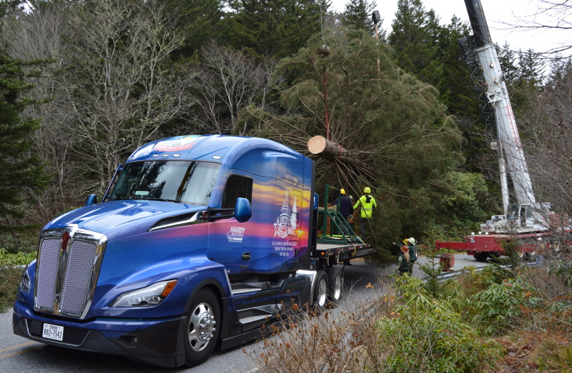 KenworthTruckCo's tweet photo. A big Thank You to Hardy Brothers Trucking for delivering the U.S. Capitol Christmas tree! For Ed Kingdon, Jr. & Deb Kingdon, the opportunity to transport the tree is a career highlight: https://t.co/rgPkV0CWVQ
#Kenworth #T680NextGen #PeoplesTree #USCapitolChristmasTree2022 https://t.co/h1QUV6eG9s