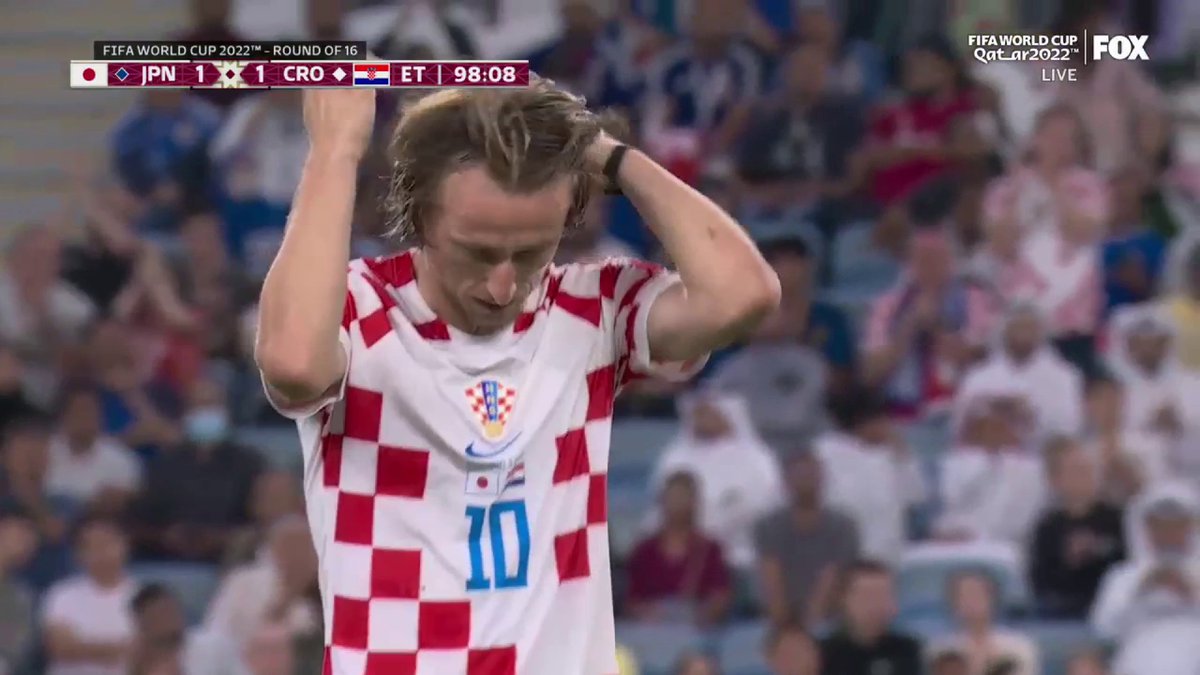Luka Modric runs out of help as Croatia crumble but exits with legacy  safely stowed