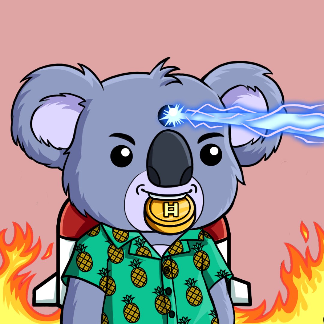 📢 1/1 Hedera NFT giveaway 📢

🐨 Koala Klub #864 by <a href="/KoalaHashKlub/">Koala Klub | KFK: ALPHA TESTING</a> 🐨

1⃣Follow <a href="/hbar/">hbar</a> &amp; turn on notifications!
2⃣Like &amp; RT
3⃣Tag 2 friends

Winners announced in 48h👀

#HBARNFT #HBARbarians #HBAR