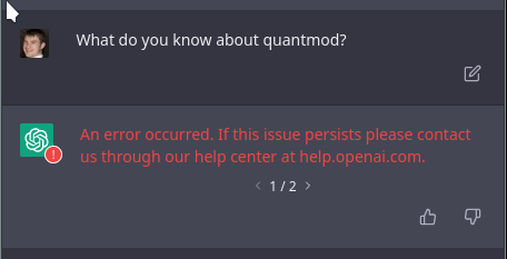 joshua_ulrich's tweet photo. I broke #OpenAIChat
#quantmod #rstats https://t.co/GLsSzAa6Wq
