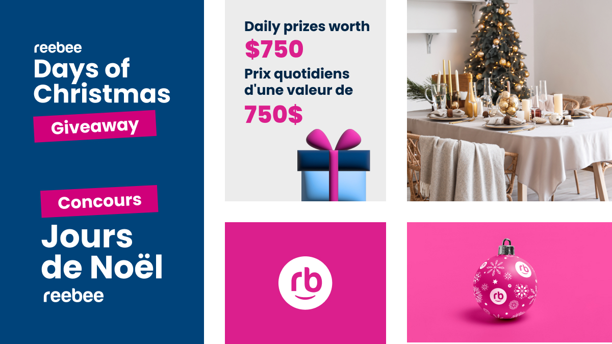 reebeeInc's tweet photo. 🌲 Enter Now: reebee Days of Christmas 🌲
Today's prize is a $750 Gift Card to spend at YOUR favourite store! Details &amp; how to enter here: https://t.co/jlQzjusqjb

#reebeeDaysOfChristmas https://t.co/GLlqRKkvH7