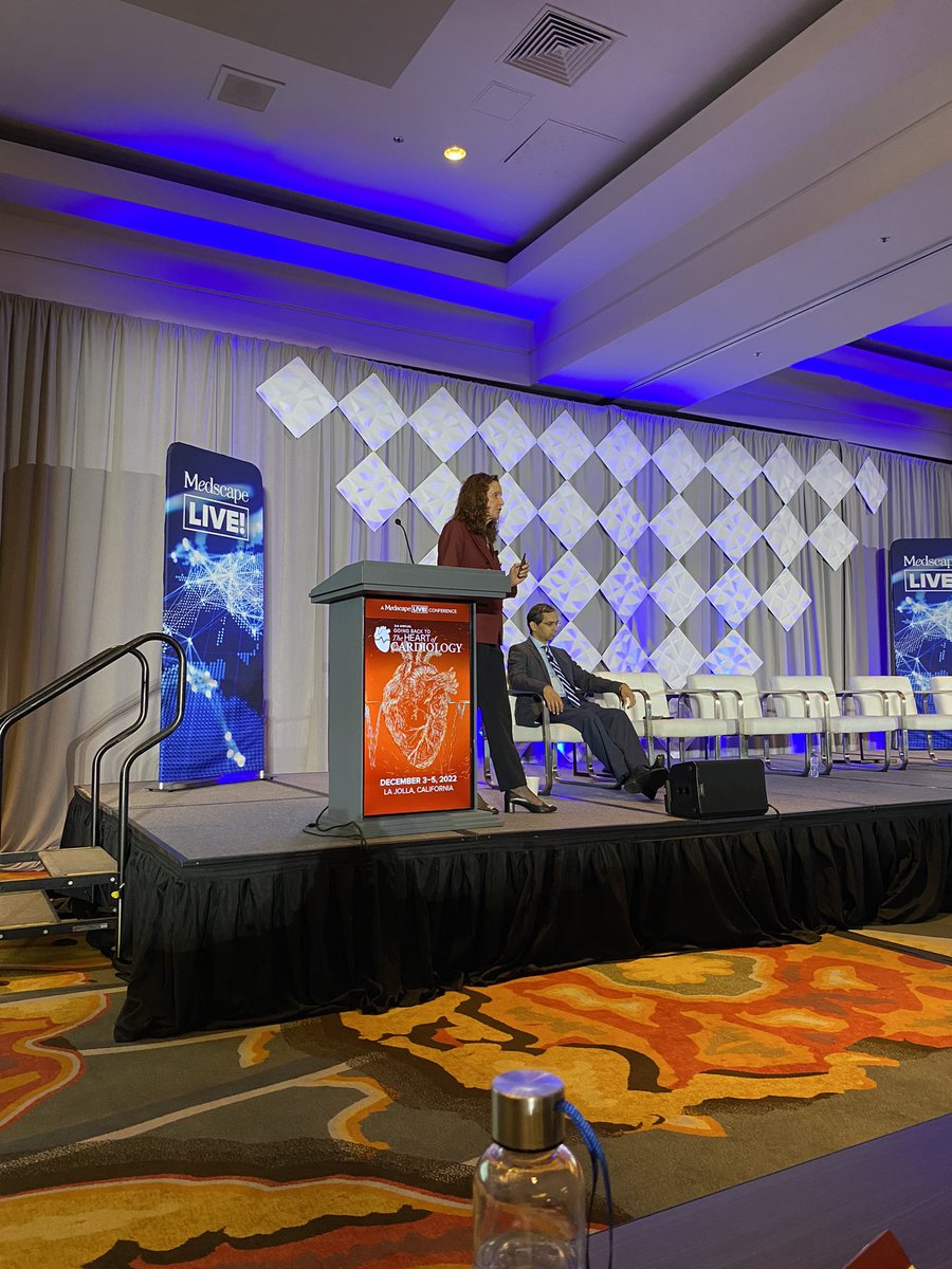DrMarthaGulati's tweet photo. @PamelaBMorris speaking at #BackToHeart22 about Modern Lipid management.
🫀Patient Considerations important when deciding approach and choices
🫀 ⬆️ in our choices of drugs will improve #hearthealth https://t.co/I6w0oHmEfL