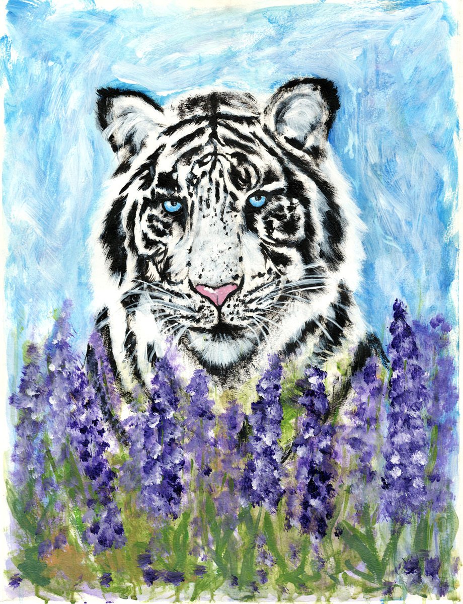 Alailable original! 🐯
DM me for details! ✉️
'A dream come true...'
#ArtistOnTwitter #sellingcontent #acrylicpainting