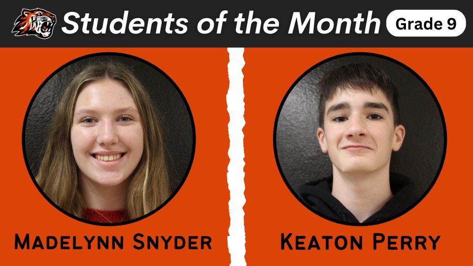 Congratulations Students of the Month <a href="/howlandhs/">Howland High School</a>