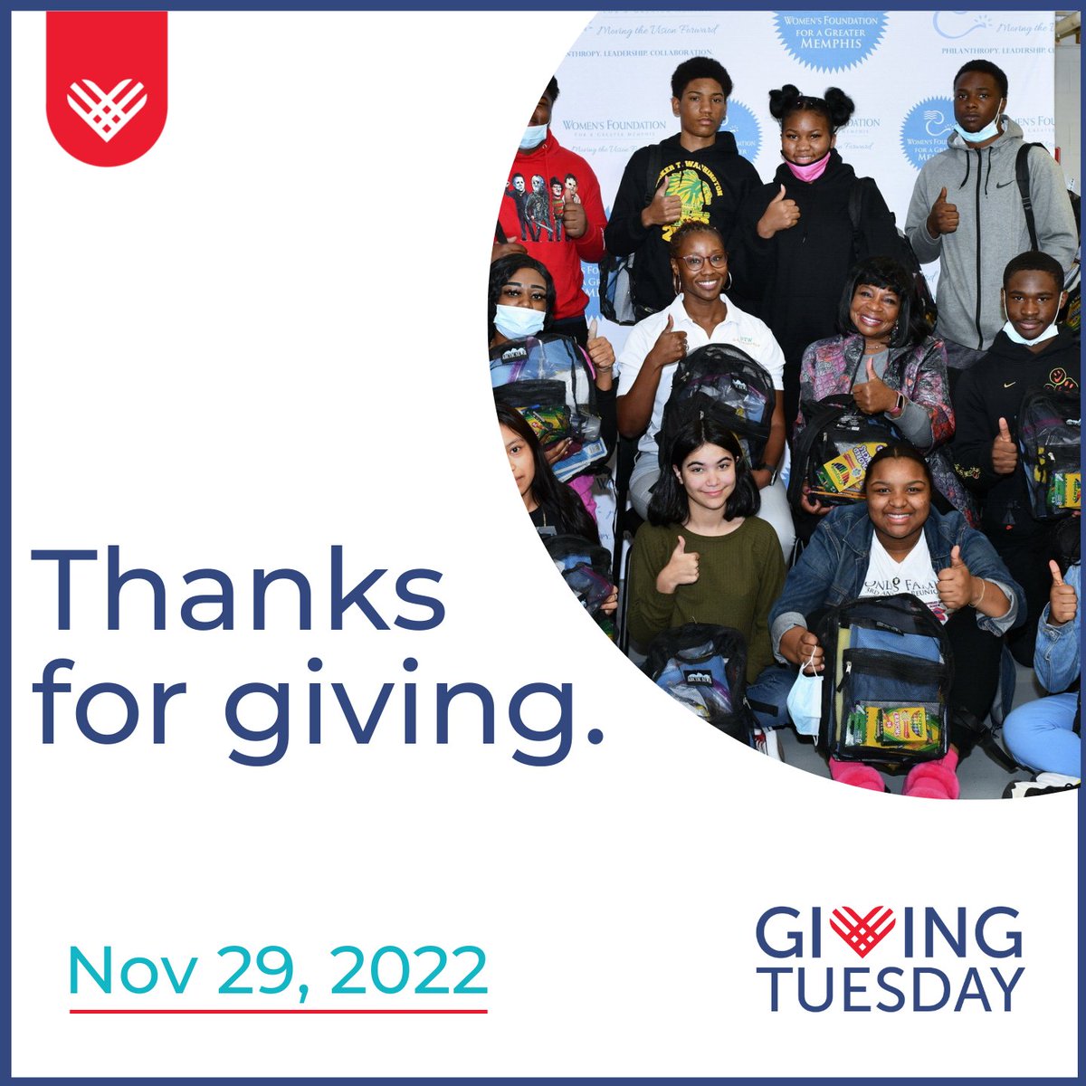 Women's Foundation (@WFGM_ORG) on Twitter photo 2022-12-05 17:17:21 Thank you to all of our donors for supporting our #GivingTuesday campaign. Our goal was to raise $10,000 to purchase 200 gift cards for 200 families. Thanks to you, we exceeded that and raised $13,060 for 261 gift cards. Thank you for bringing hope to families this holiday season Thank you to all of our donors for supporting our #GivingTuesday campaign. Our goal was to raise $10,000 to purchase 200 gift cards for 200 families. Thanks to you, we exceeded that and raised $13,060 for 261 gift cards. Thank you for bringing hope to families this holiday season