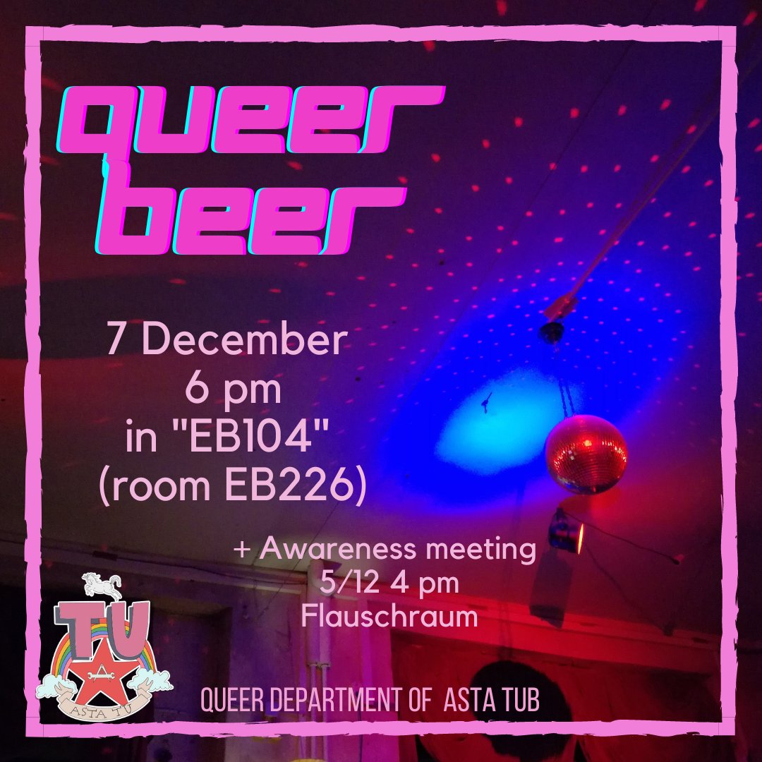 Queer Referat TUB tweet media