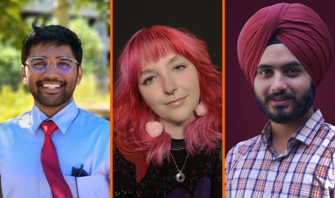 Please welcome our new Graduate Writing Consultants. Richard (CU-ICAR), Sage (English), and Charanjit (CU-ICAR) are now a part of the Writing Lab to support graduate writers across campus.