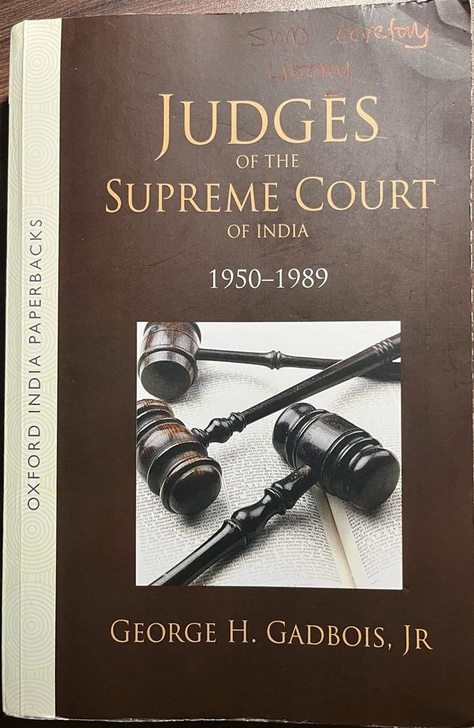 Manivannan P 🇮🇳 (@captain_mani72) on Twitter photo A very interesting read on how the Judges of the Supreme Court of India were selected/nominated.
It made me think, wonder and reflect a lot. Do we deserve a better system that decides the fate of 1.2 billion of us?
<a href="/indSupremeCourt/">Supreme Court of India</a>
<a href="/NLSIUofficial/">NLSIU</a>
<a href="/barandbench/">Bar and Bench</a> A very interesting read on how the Judges of the Supreme Court of India were selected/nominated.
It made me think, wonder and reflect a lot. Do we deserve a better system that decides the fate of 1.2 billion of us?
<a href="/indSupremeCourt/">Supreme Court of India</a>
<a href="/NLSIUofficial/">NLSIU</a>
<a href="/barandbench/">Bar and Bench</a>