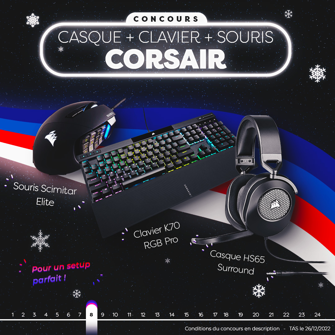 Corsair Gaming Scimitar RGB Elite - Souris PC - Garantie 3 ans LDLC