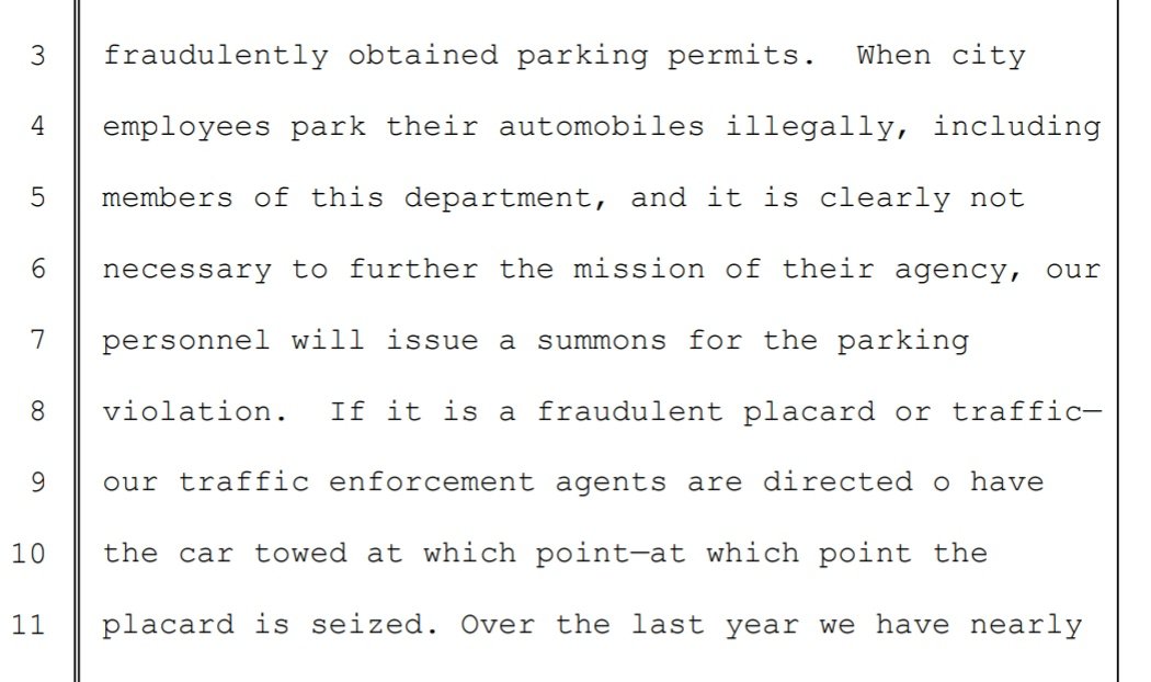 placardabuse's tweet photo. This car was actually ticketed once for the illegal license plate covers.

That ticket also noted the #FakePlacard. But contrary to @NYPDnews sworn testimony, the car wasn't towed, the placard wasn't seized.

Instead, the ticket was dismissed.

#TicketFixing
#PlacardCorruption https://t.co/TN0SCymWed