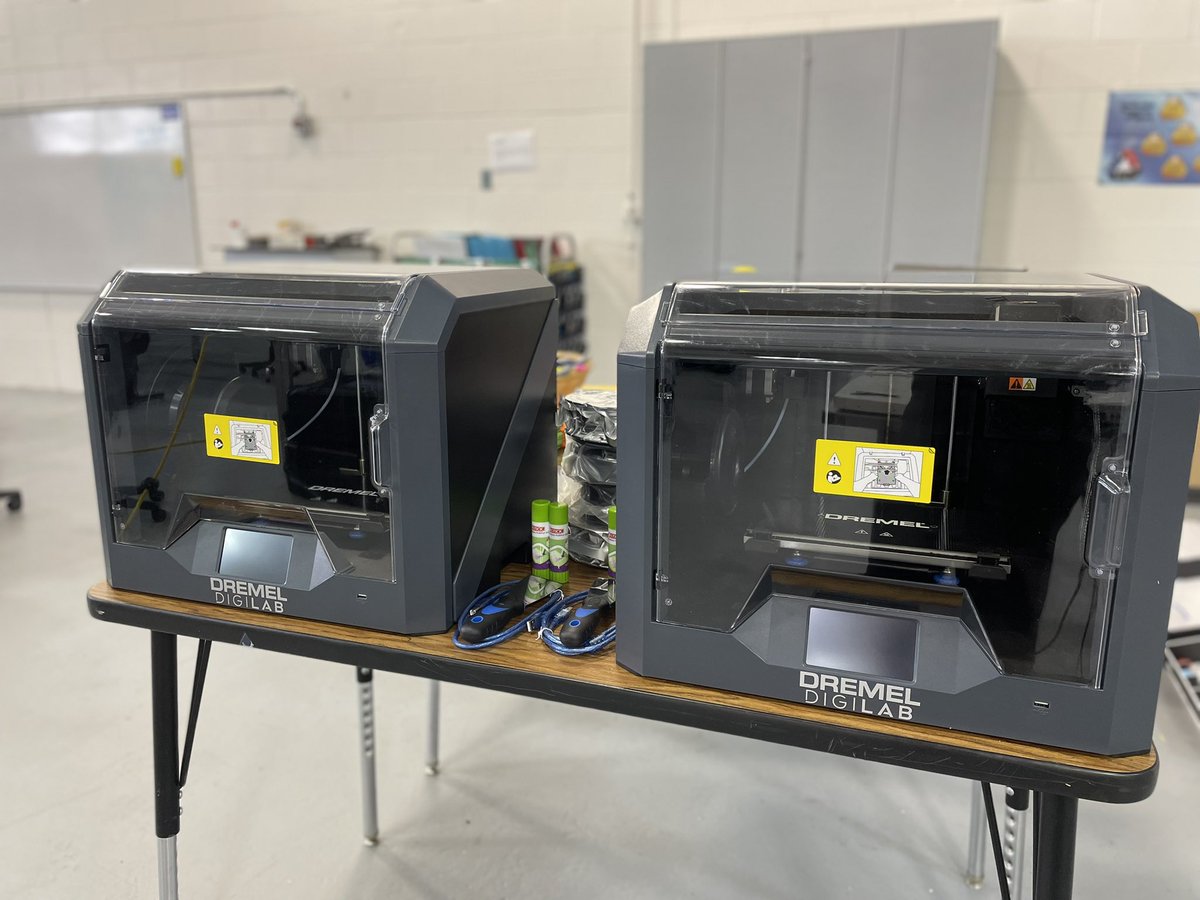 Our program just received a donation of two <a href="/dremel/">Dremel</a> 3D printer to expand Additive Manufacturing to our curriculum.