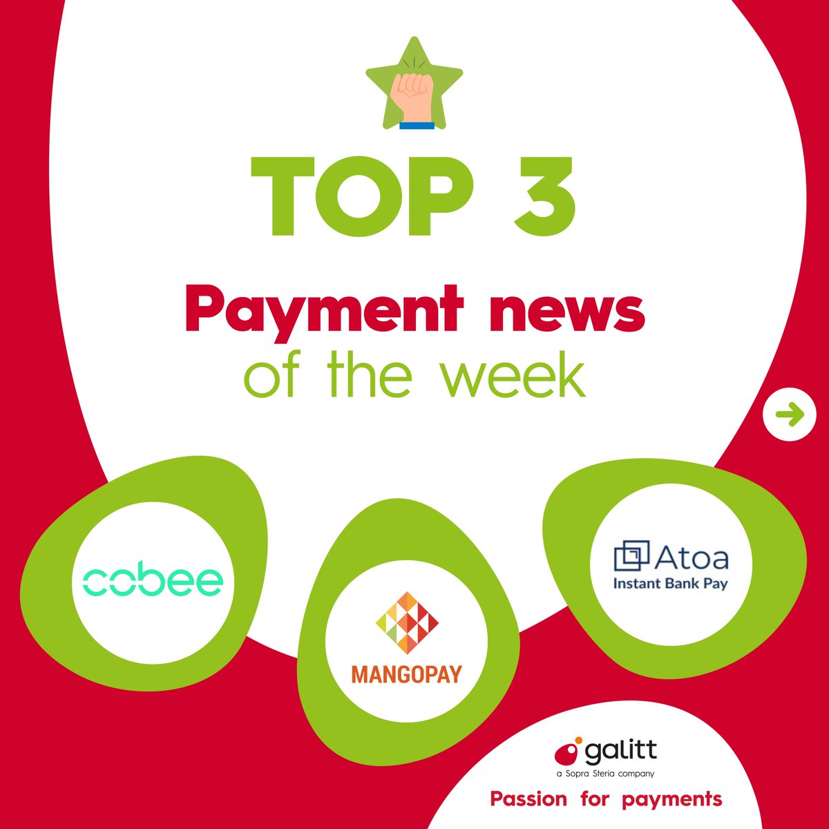 ☕Good morning Payment lovers! 🥳Spain’s @Cobee_es raises $41M for an employee benefits ‘#superapp’ 🤩Atoa, the British #A2A #payment #fintech raises $2.2M 🤝@mangopay and Nethone join forces to rid platforms of #fraud ✔️Don't miss any payment news : adnews.galitt.com