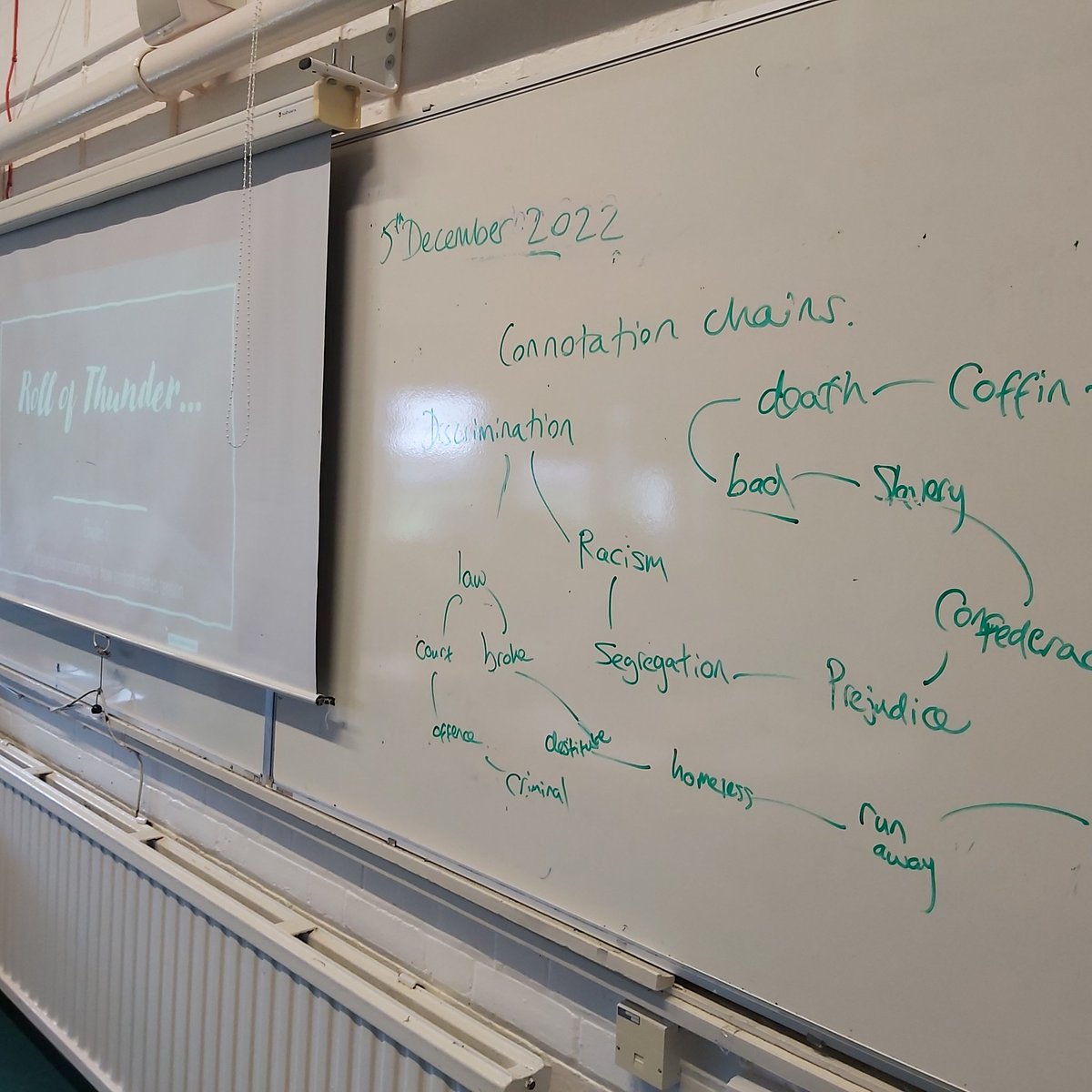SibfordEnglish's tweet photo. Different ways we made connotation chains today for #WordVent in Year 8 and Year 10. Student led learning @SibfordSFL @SibfordEnglish #connotations https://t.co/TUegtvfgH2