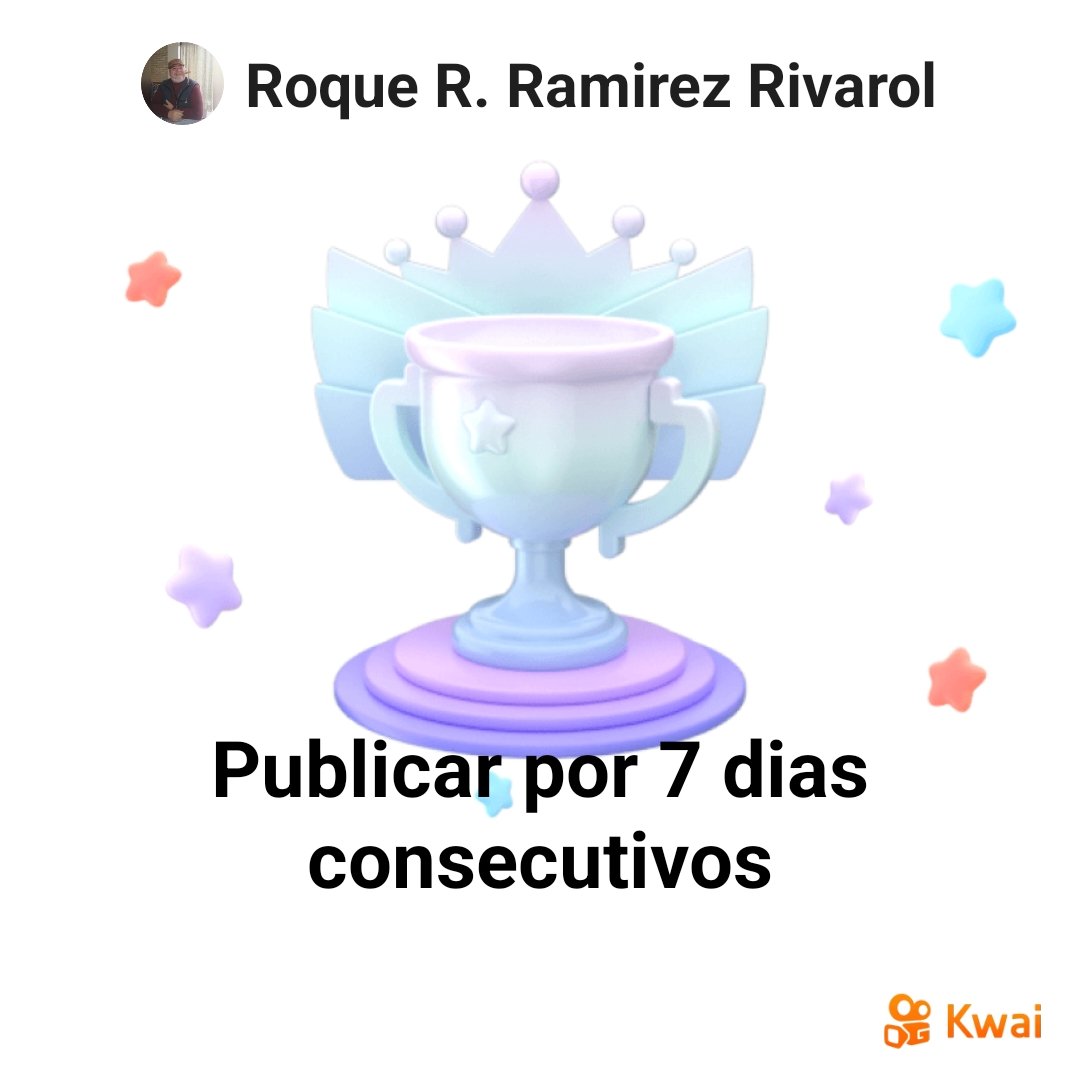 Donroquer's tweet image. Acabo de alcanzar un hito en Kwai. ¡Ven a verlo!
kwai-video.com/u/@yubfo826/2z…