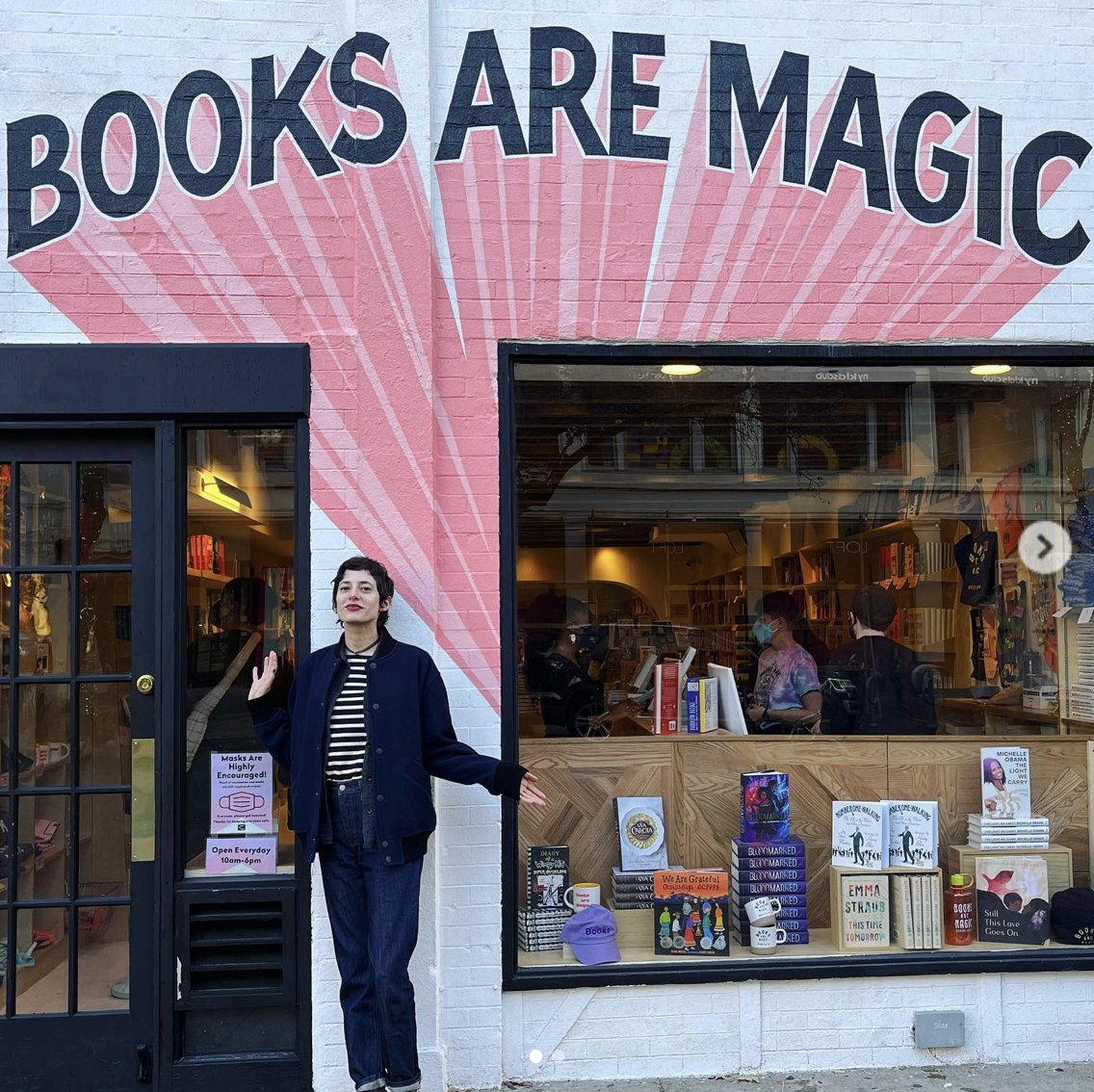 🎁✨Good morning, if you order any of my books from @booksaremagicbk by Friday, 12/9, I will sign and personalize!✨🎁