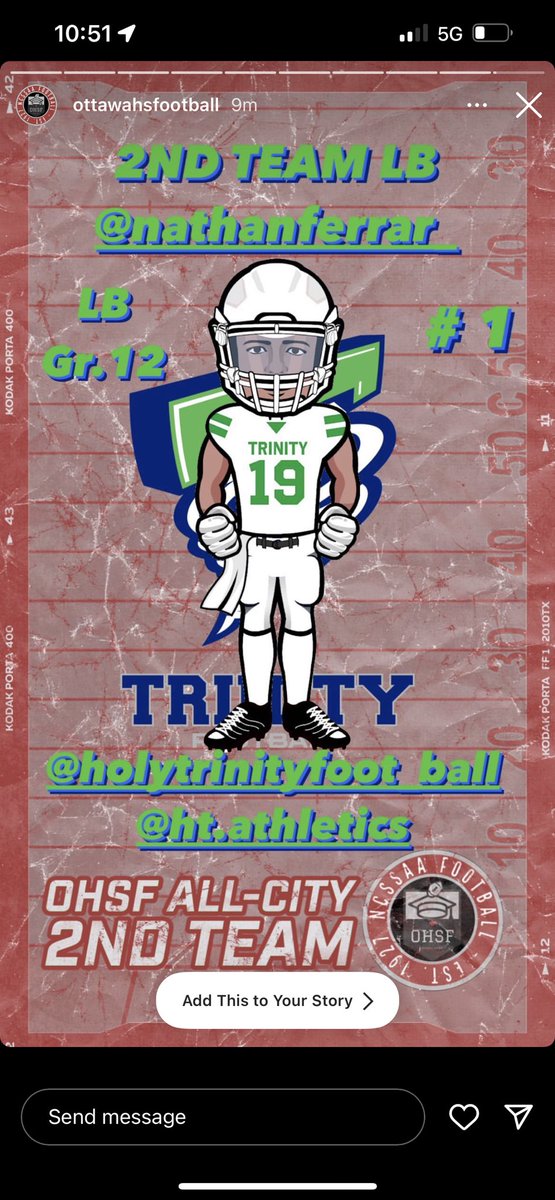 Thank you <a href="/OttawaHSFball/">OttawaHSFootball</a> !