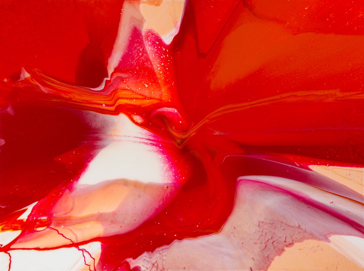 'Dance of love' original painting❤️
What do you see happening in this? I see a dance of love between 2 colors 💞

Original 1/1 #NFT now available at
opensea.io/JulieanneEdwar… 2.5ETH❣️

#NFTs #nftart #NFTartist #NFTCommmunity #OpenSea #NFTMarket #nftartists #OpenSeaNFT #nftpainting