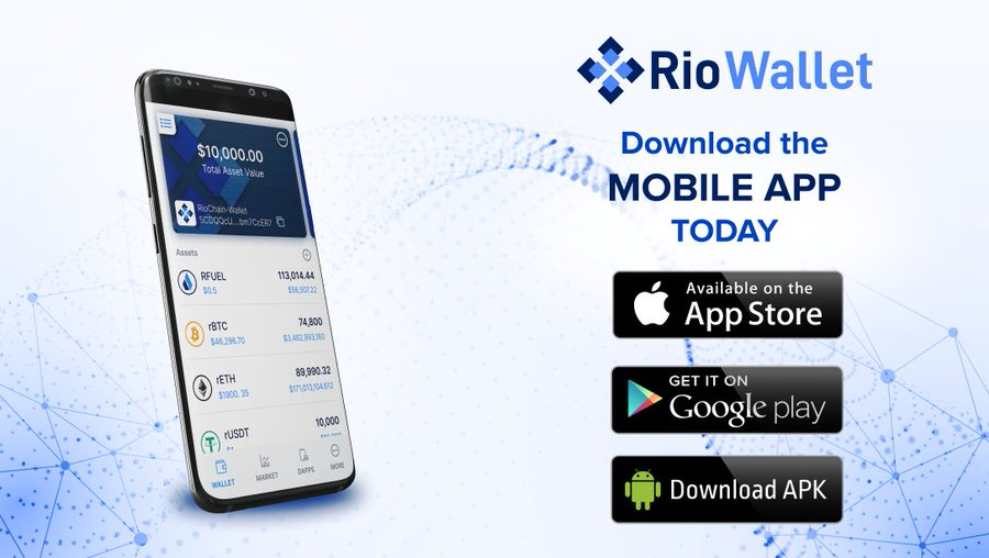 RioCorpSpanish's tweet photo. Usa tus aplicaciones descentralizadas favoritas a través de #RioWallet

Solo descarga, crea tu wallet y listo 💙

Disponible para Android e IOS

Andriod: https://t.co/8bi8BHccMK
IOS: https://t.co/g06QVUYBMq https://t.co/CiYCfUdM8e