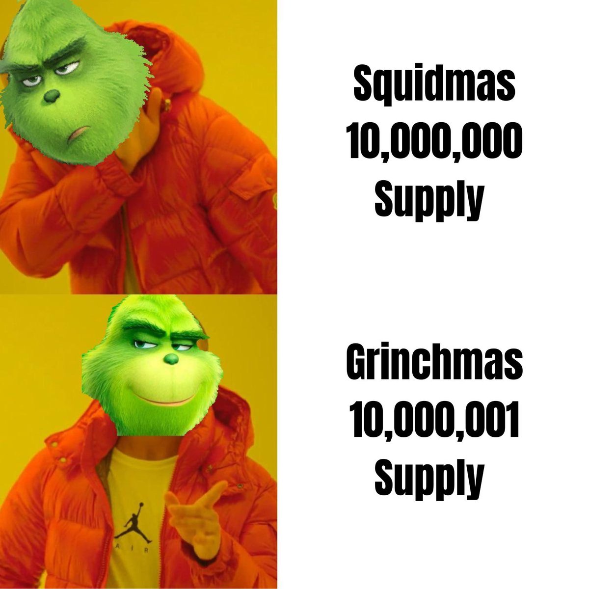 GrinchmasBSC's tweet photo. What now @Squidmas? #Grinchmas #BURNSquidmas #BSCGems https://t.co/0lnUGwEyCR