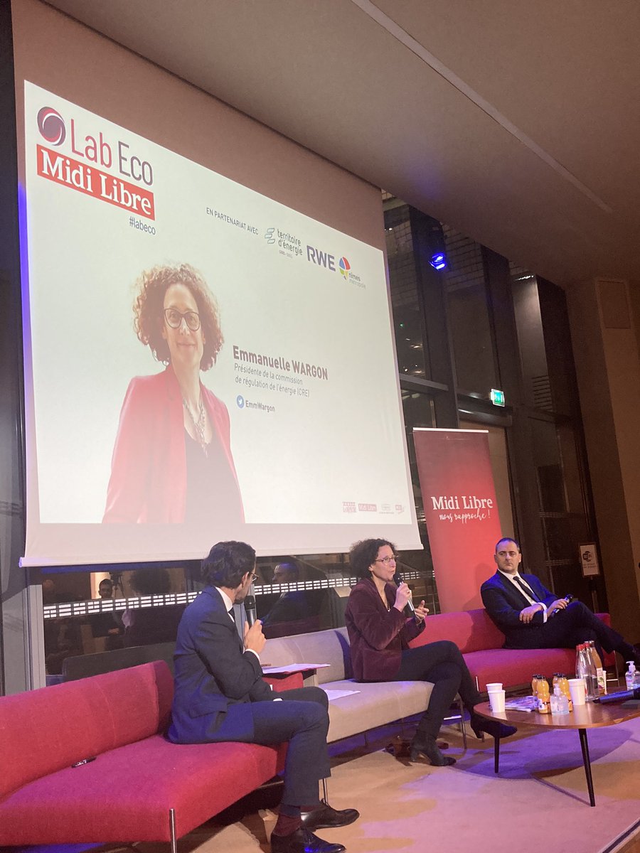 Midi_Events's tweet photo. [Lab Eco] 
Début de la conférence sur le #mixenergetique du #labeco #midilibre avec @EmmWargon 

Animation par Olivier Biscaye 
Musée de la Romanité 
#energie #environnement #inflation https://t.co/4FjfbqTvSB